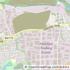 Map of Kingswinford, West Midlands