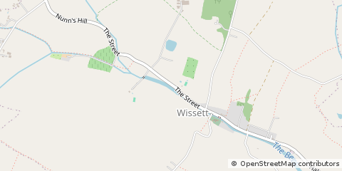 Map of Halesworth, Suffolk