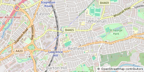Map of Bristol
