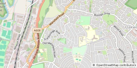 Map of Derby
