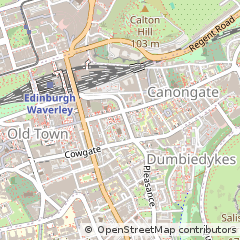 Map of Edinburgh