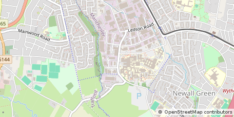 Map of Wythenshawe