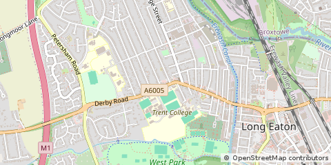Map of Nottingham