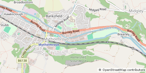 Map of Mytholmroyd