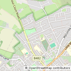Map of Buckinghamshire, London
