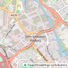 Map of Leeds, West Yorkshire
