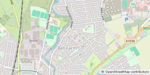 Map of York