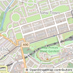 Map of Edinburgh