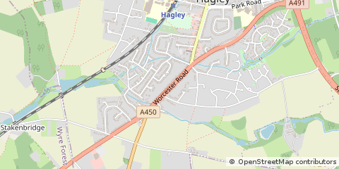 Map of Stourbridge
