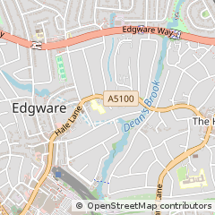 Map of Edgware