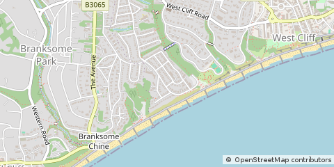 Map of Bournemouth