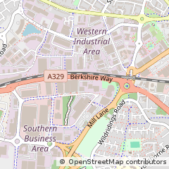 Map of Bracknell