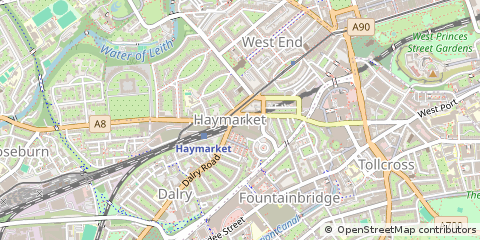 Map of Edinburgh