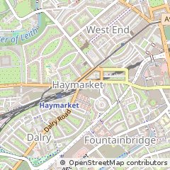 Map of Edinburgh