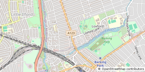 Map of Ilford
