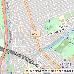 Map of Ilford