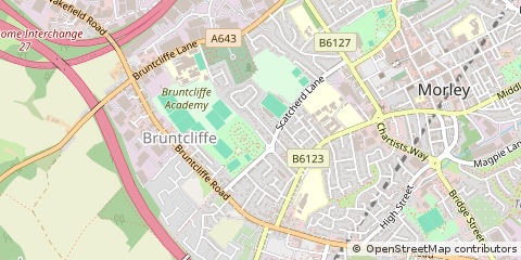 Map of Leeds