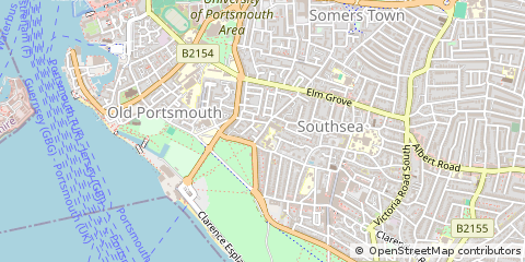 Map of Southsea