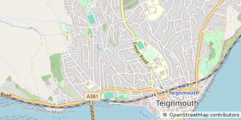 Map of Teignmouth