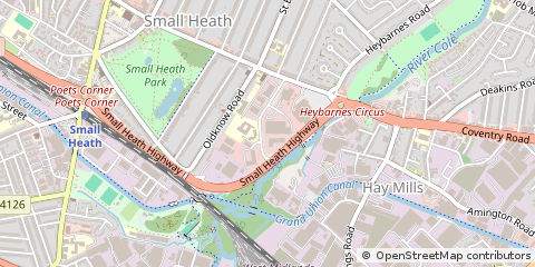 Map of Birmingham
