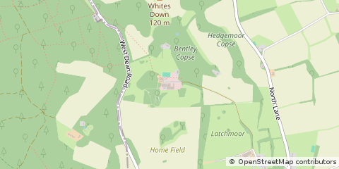 Map of Salisbury, Hampshire