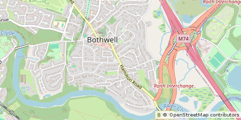 Map of Glasgow