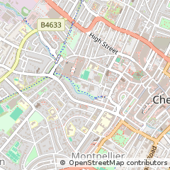 Map of Cheltenham