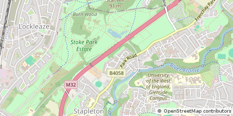 Map of Bristol
