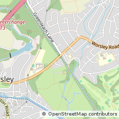 Map of Manchester, Greater Manchester
