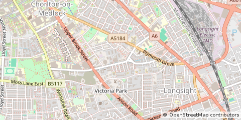 Map of Manchester