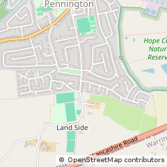 Map of Leigh, Lancashire