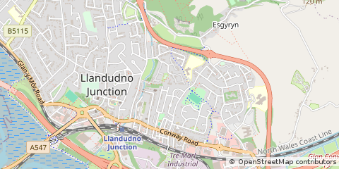 Map of Gwynedd