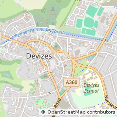 Map of Devizes, Wiltshire