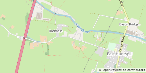 Map of Highbridge, Somerset