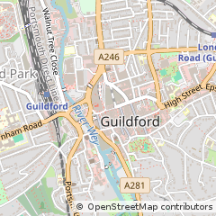 Map of Guildford