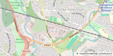 Map of Coventry