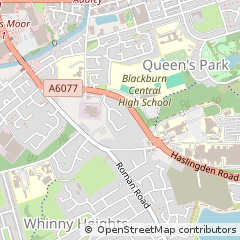 Map of Blackburn