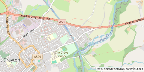 Map of Shropshire