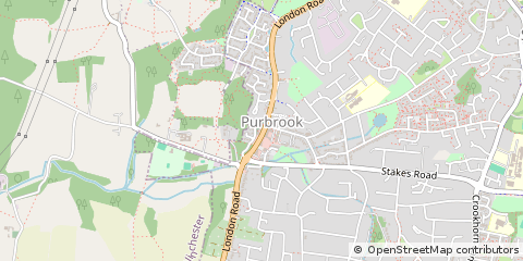 Map of Waterlooville, Hampshire