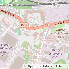 Map of Speke, Liverpool