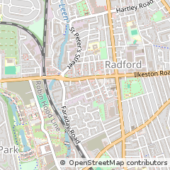 Map of Nottingham