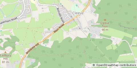 Map of Bristol