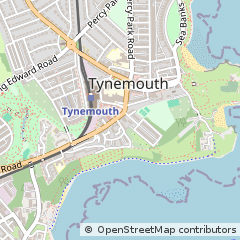 Map of North Shields