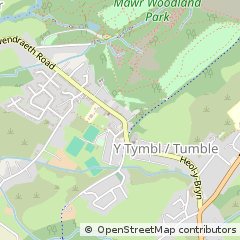 Map of Carmarthenshire