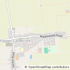 Map of Biggleswade, Bedfordshire