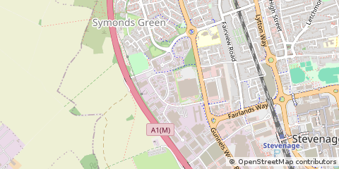Map of Herts, Hertfordshire