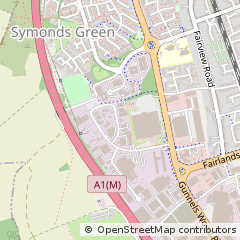 Map of Herts, Hertfordshire