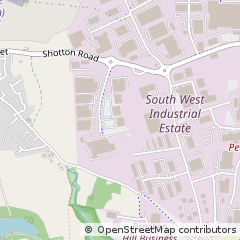 Map of Peterlee, County Durham