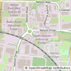 Map of Cramlington, Northumberland