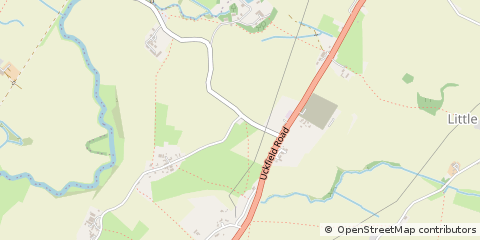 Map of Lewes, East Sussex